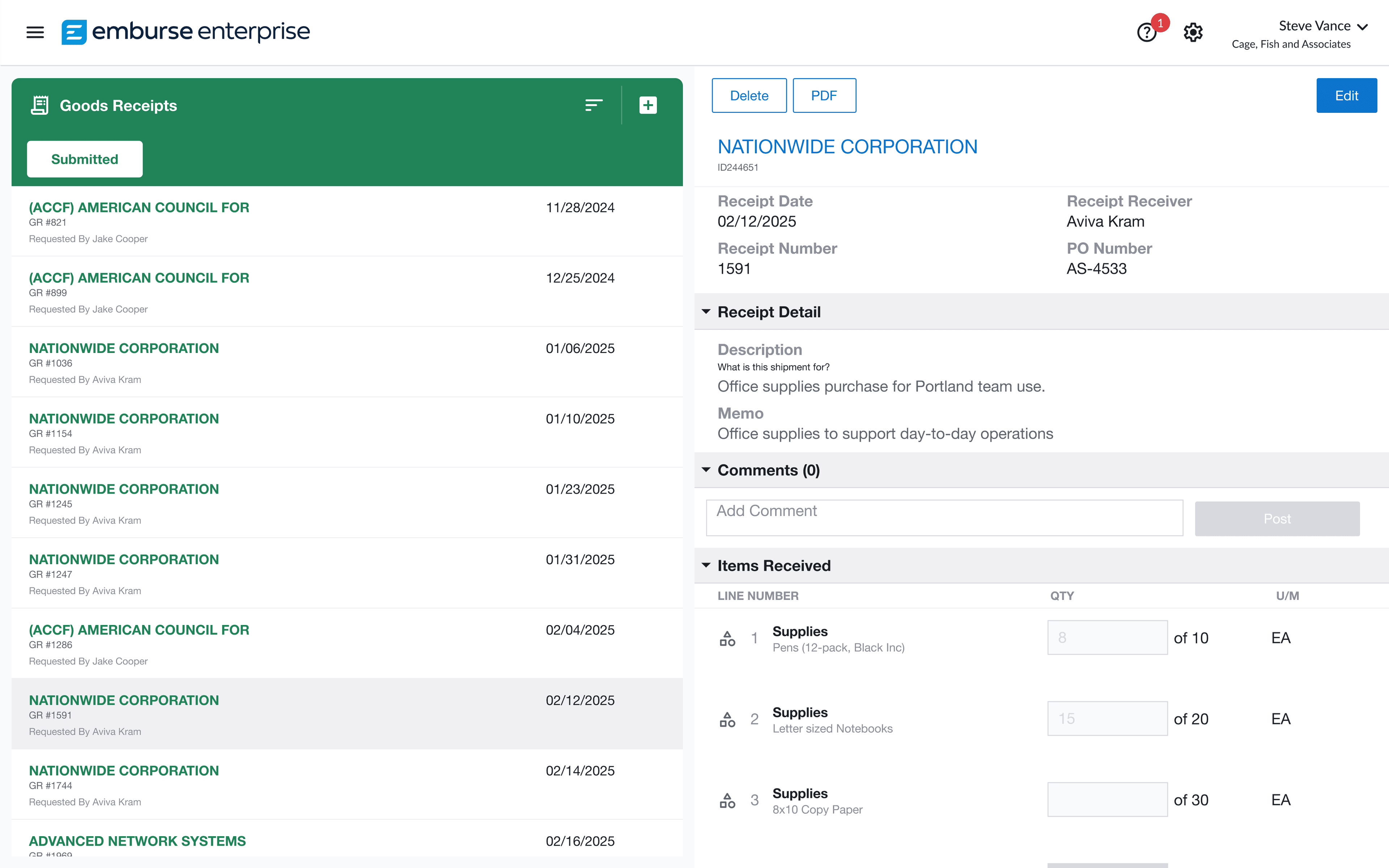 Gain confidence with Emburse Invoice