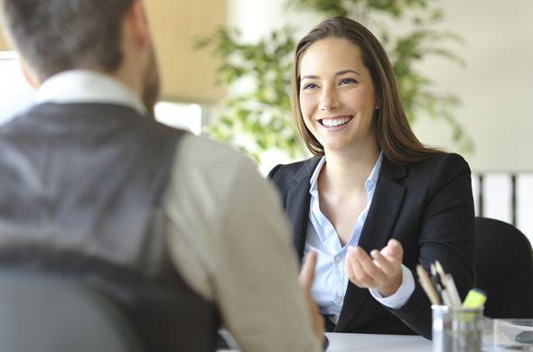 Two women in business suits