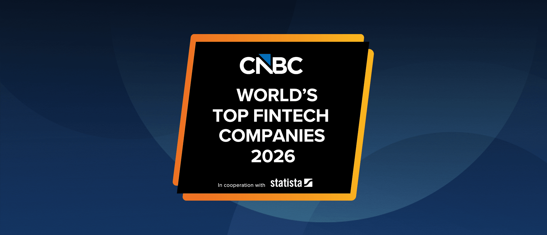 CNBC World's Top Fintech Companies 2026 graphic, in cooperation with Statista.