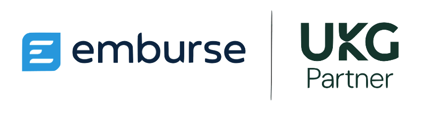 Emburse and UKG Partner logos.
